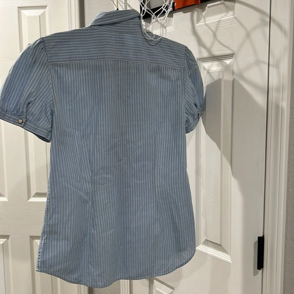 Lauren Jeans Co button down striped
Blouse - EUC - M- - Picture 5 of 11
